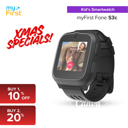 myFirst Fone S3c Dark Grey APAC (built-in APAC SIM)