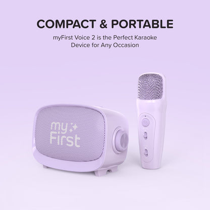 Kids Karaoke Machine | myFirst Voice 2