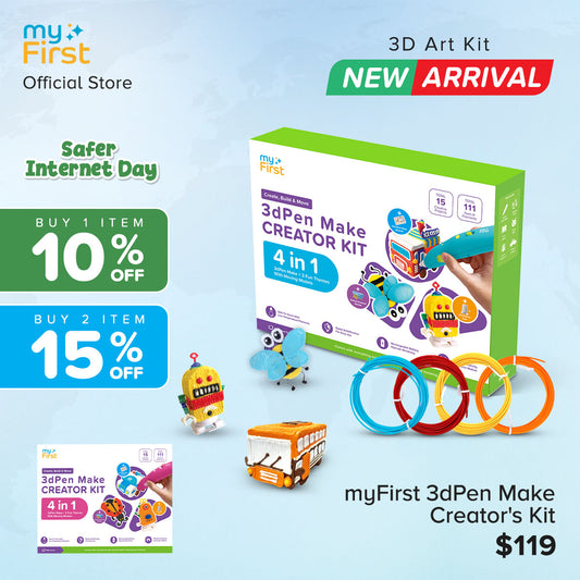 myFirst 3dPen Make Creator Kit